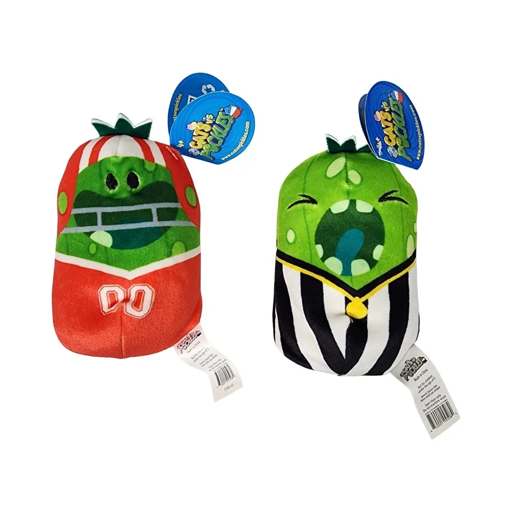 Cats vs Pickles Plush Toy Foul‎ Baldrick Referee Punt Hike Set 185 189 Set Lot